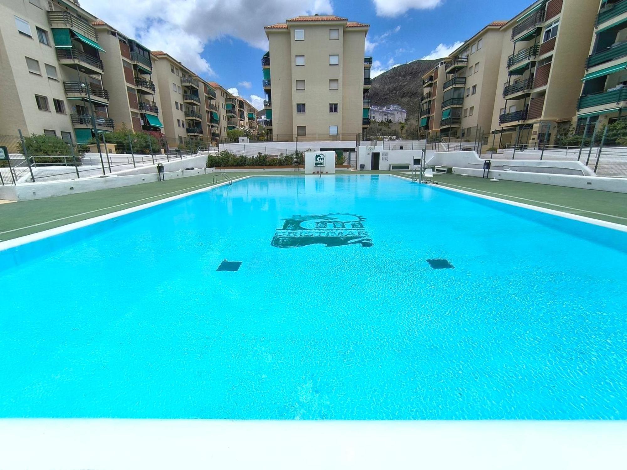 Sun Apartment - 3 Bedrooms, Priv Parking, Pool, Ac, Tv Channels, Fibre Net Los Cristianos  Exterior foto